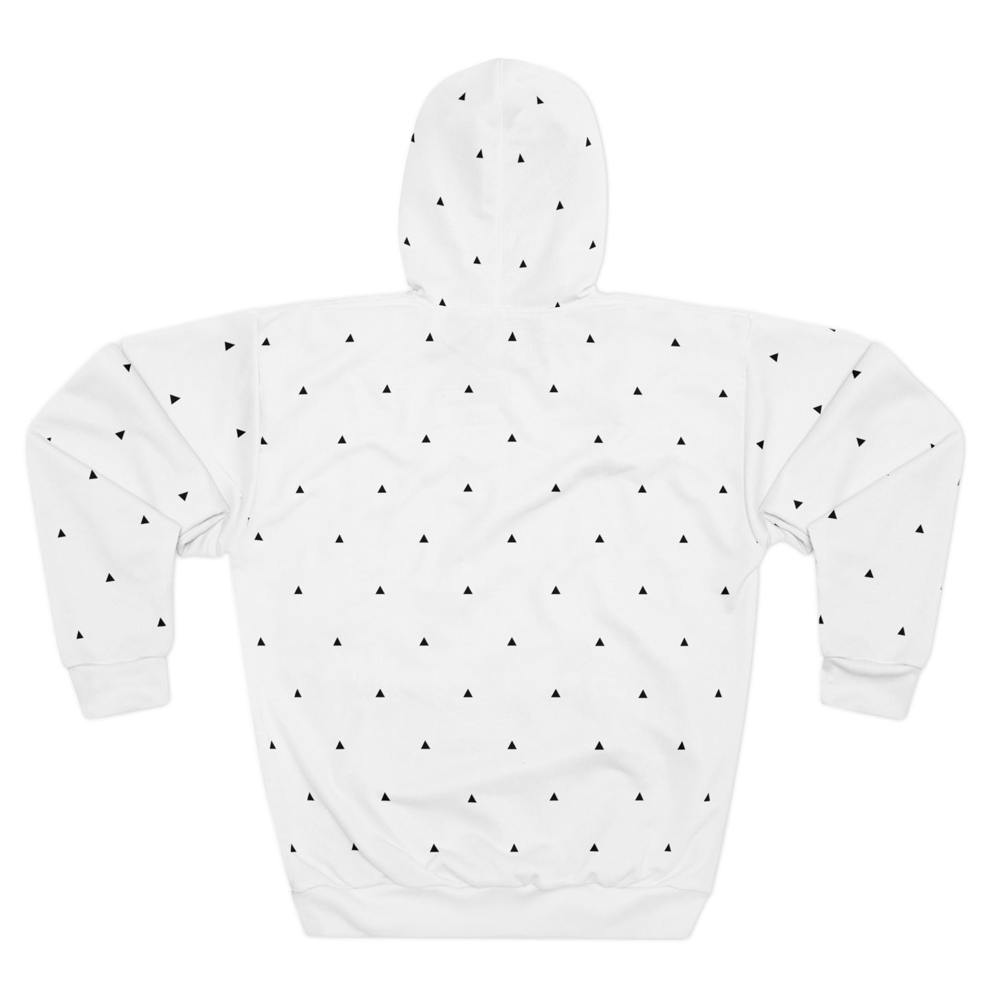 Triangle Pullover Hoodie - Geometric Design
