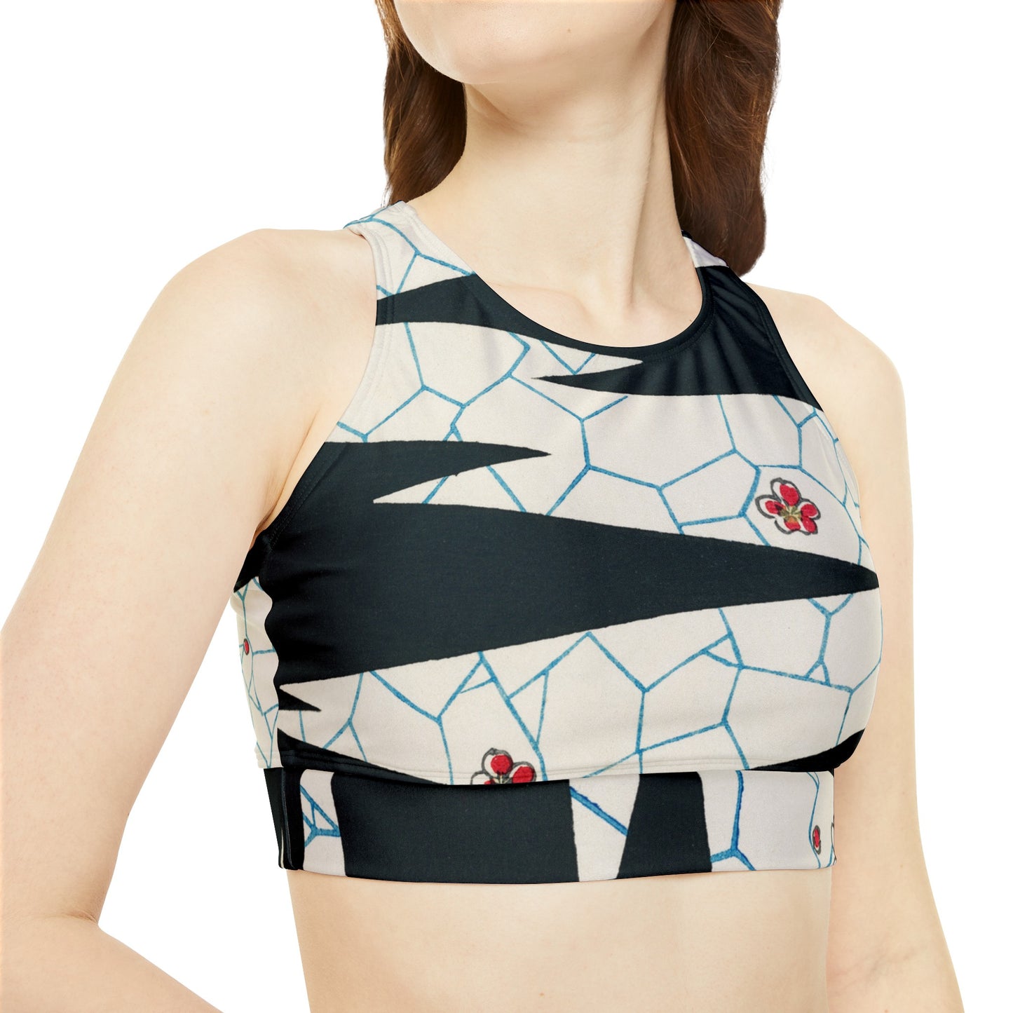 High Neck Crop Bikini Top from Zeus Prosper Summer Collection Ltd. ๐๏ธ