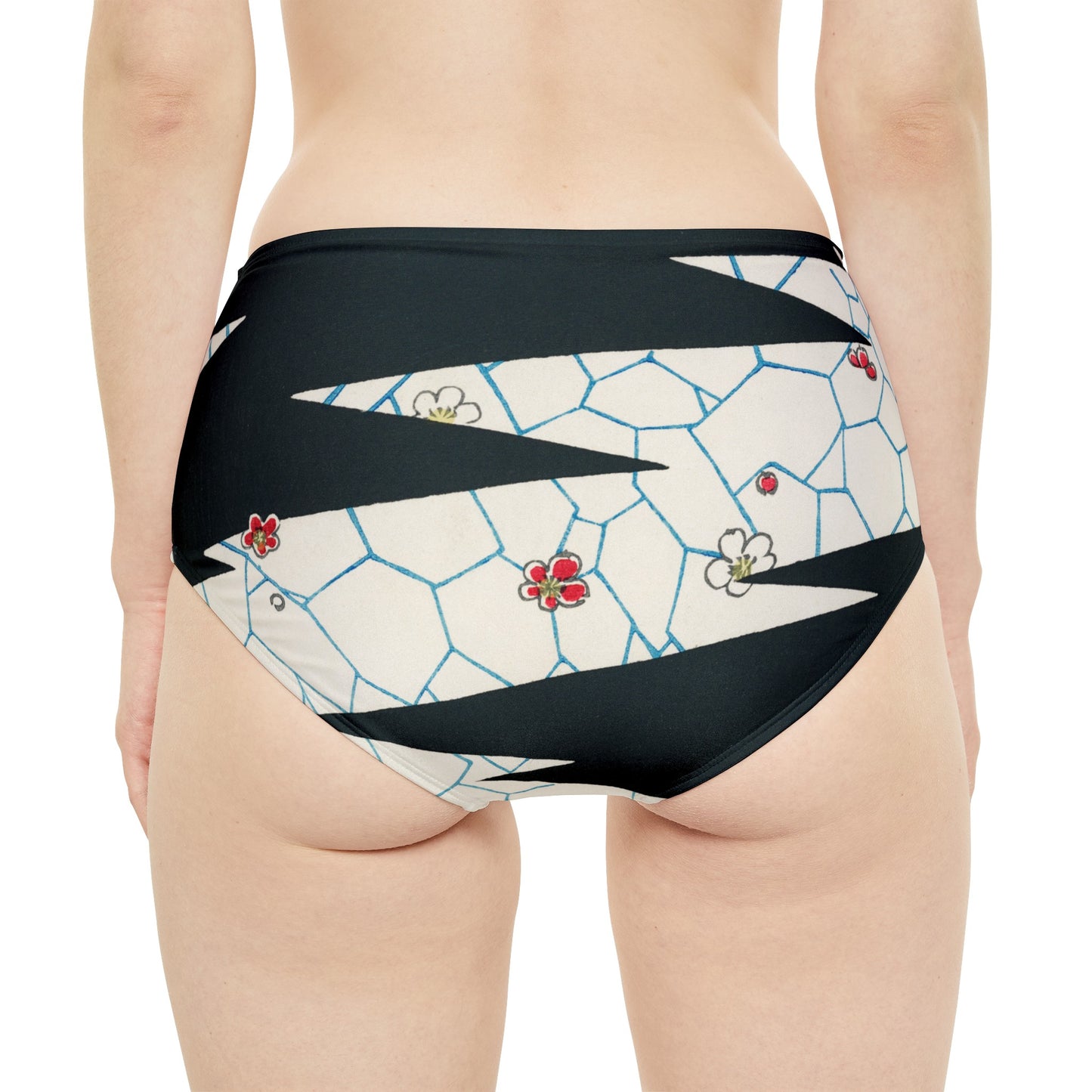 High-Waist Hipster Bikini Bottom from Zeus Prosper Summer Collection Ltd.π