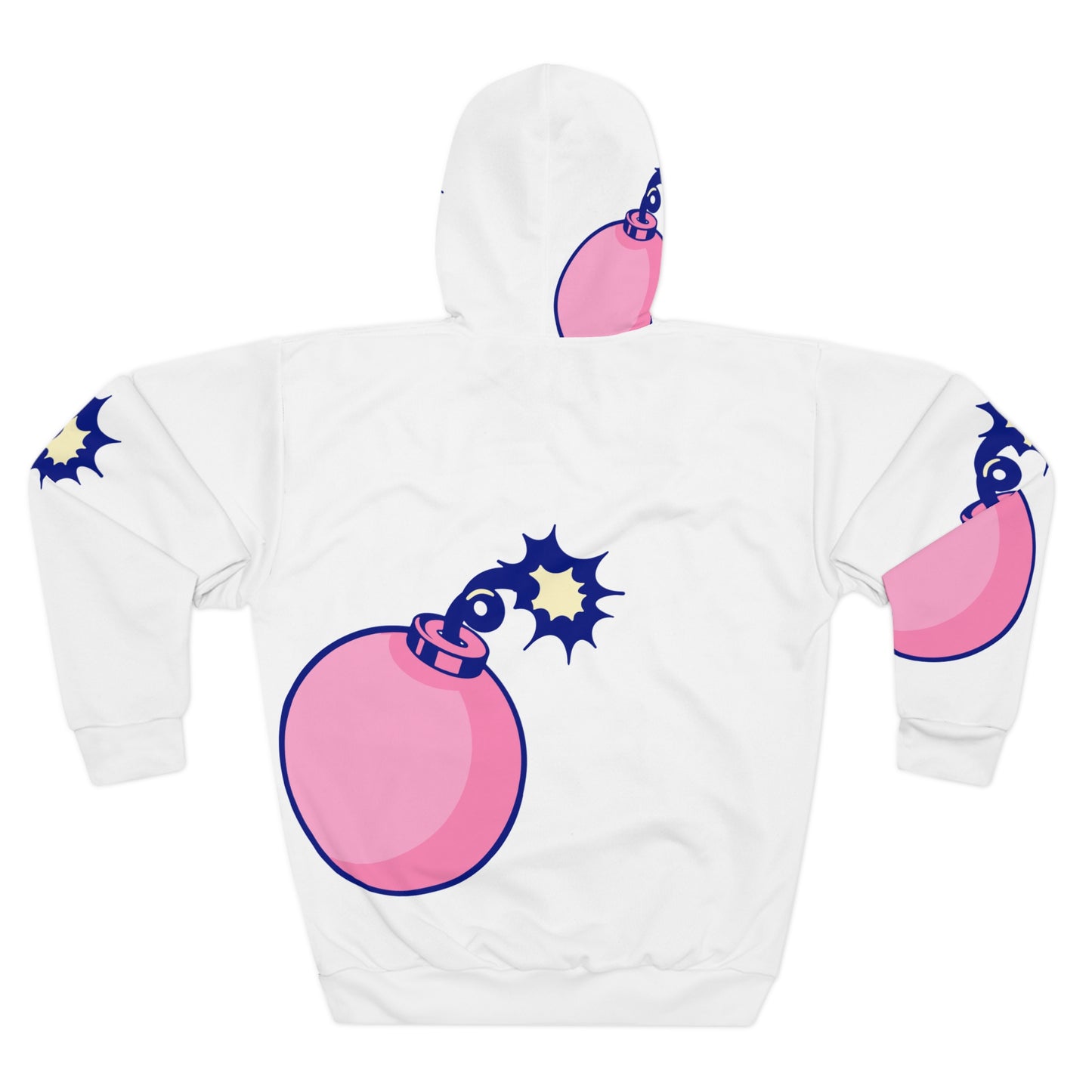 Bomb Hoodie Pullover no cuffs