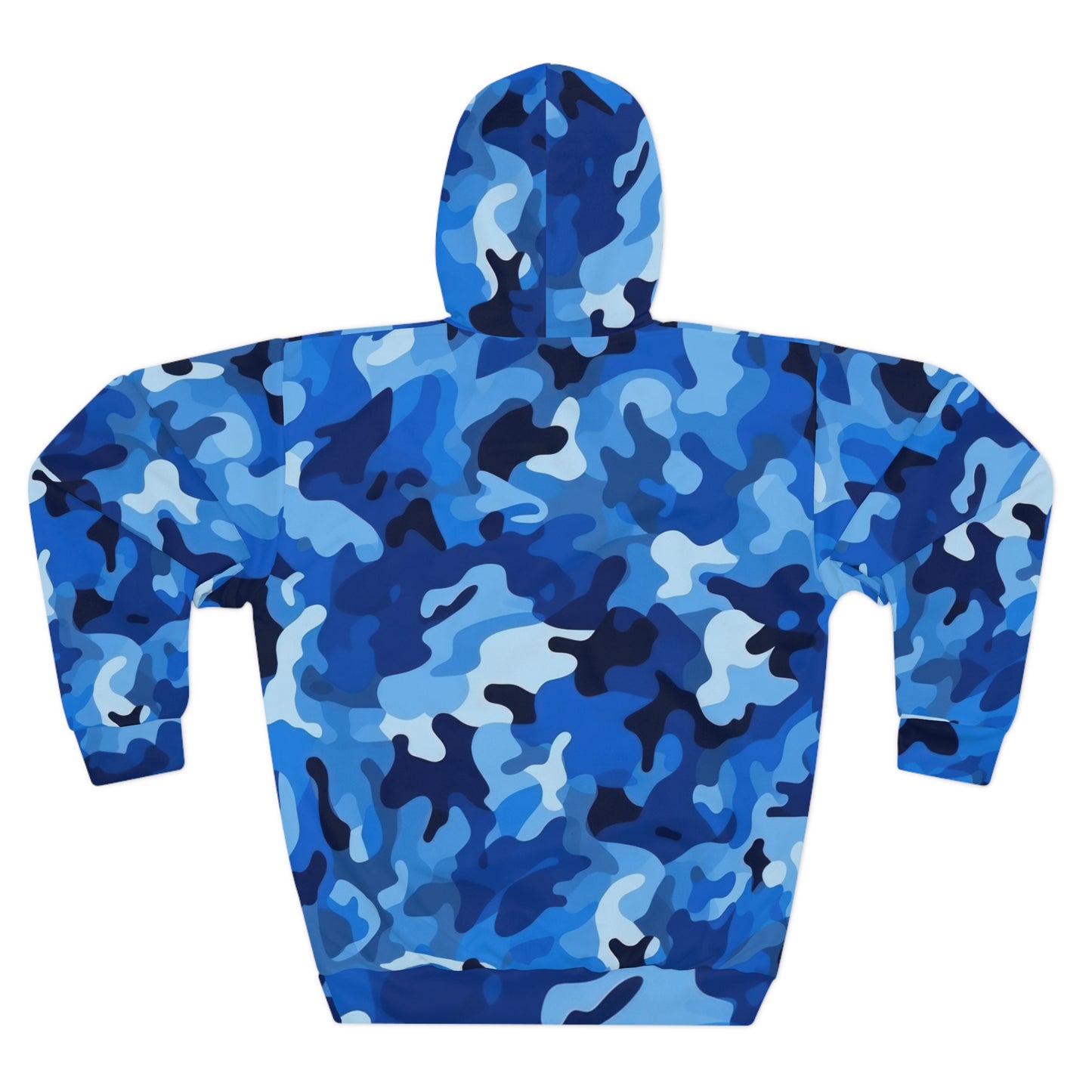 Blue Camo Hoodie