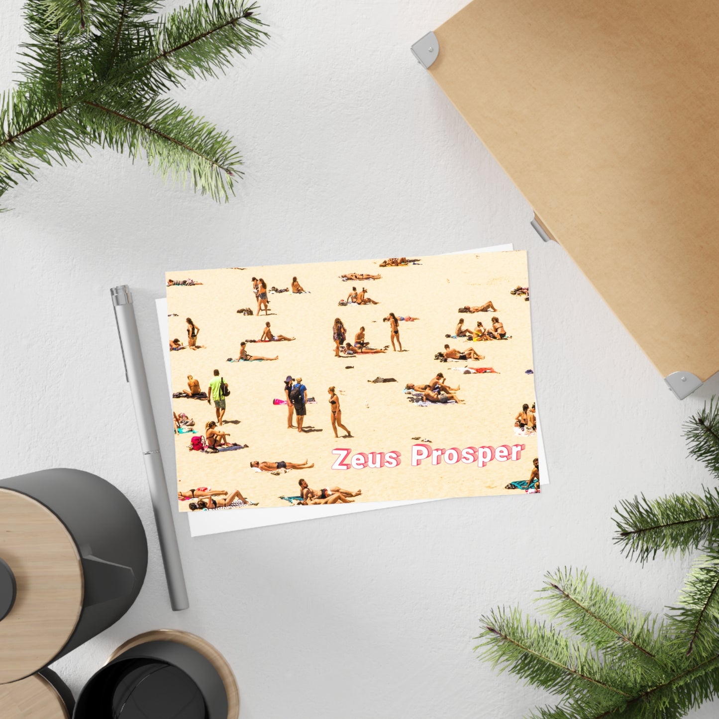 Zeus Prosper Summer Travel Postcards - Y2K Collection (10pcs)