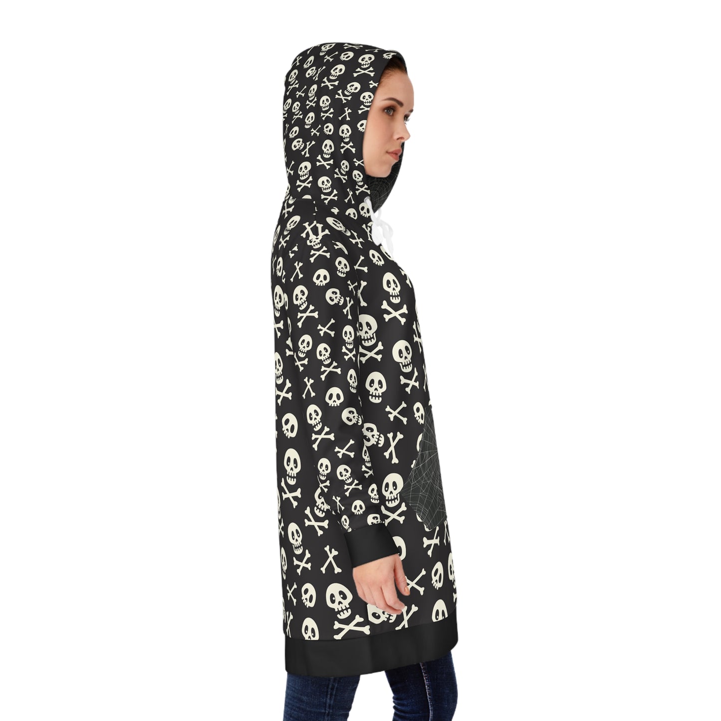 Cozy Skulls Hoodie Dress