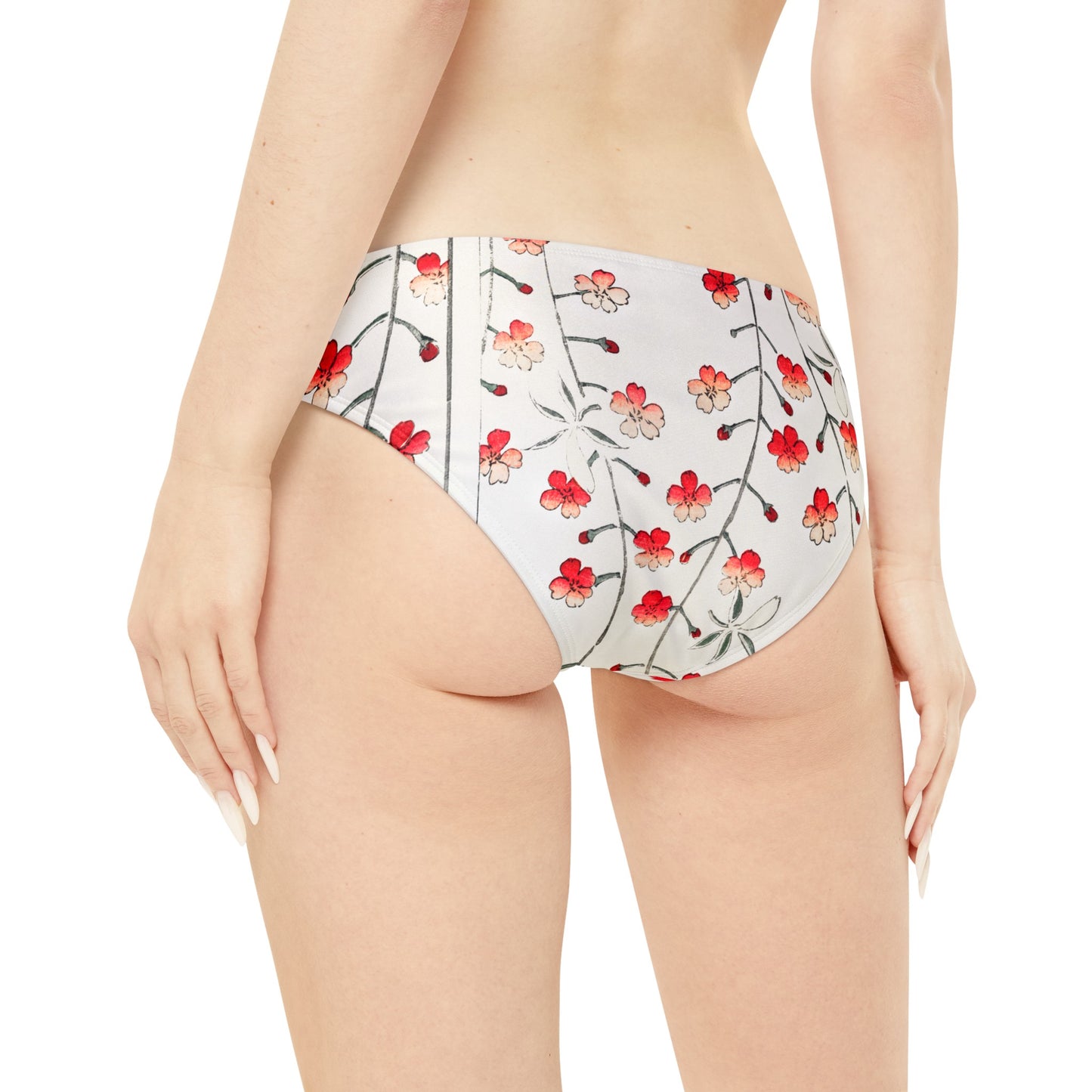 Red Flower Print Zeus Prosper Summer Collection Ltd. Bikini Set🌹