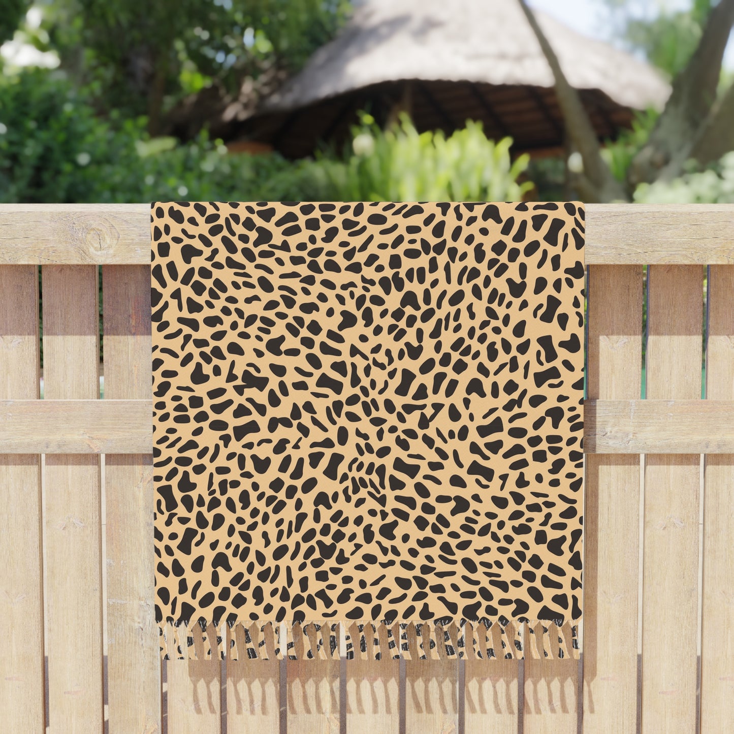 Leopard Print Boho Beach Cloth - By Zeus Prosper SC Ltd.🏖️