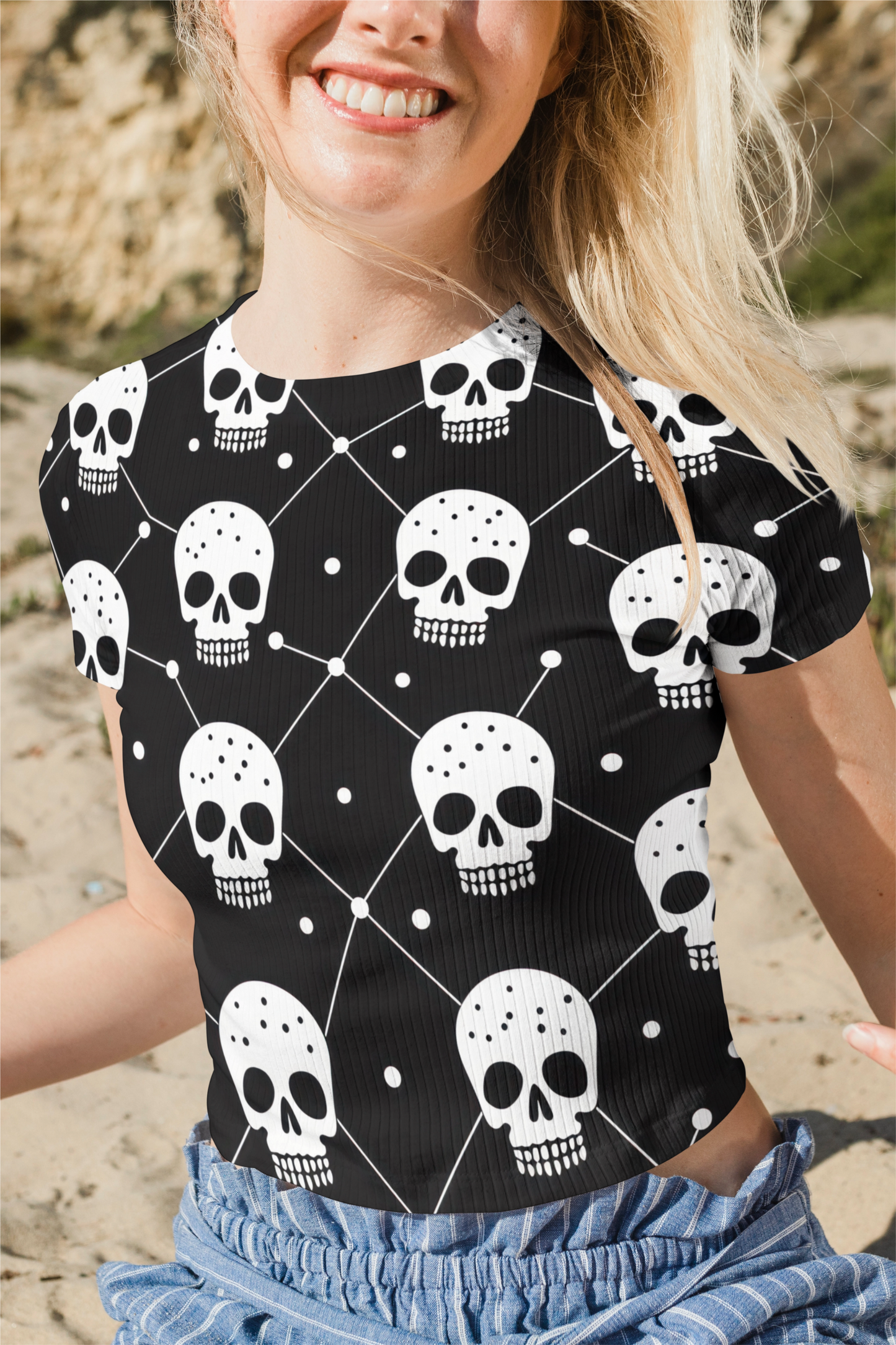 Skull Crop Tee