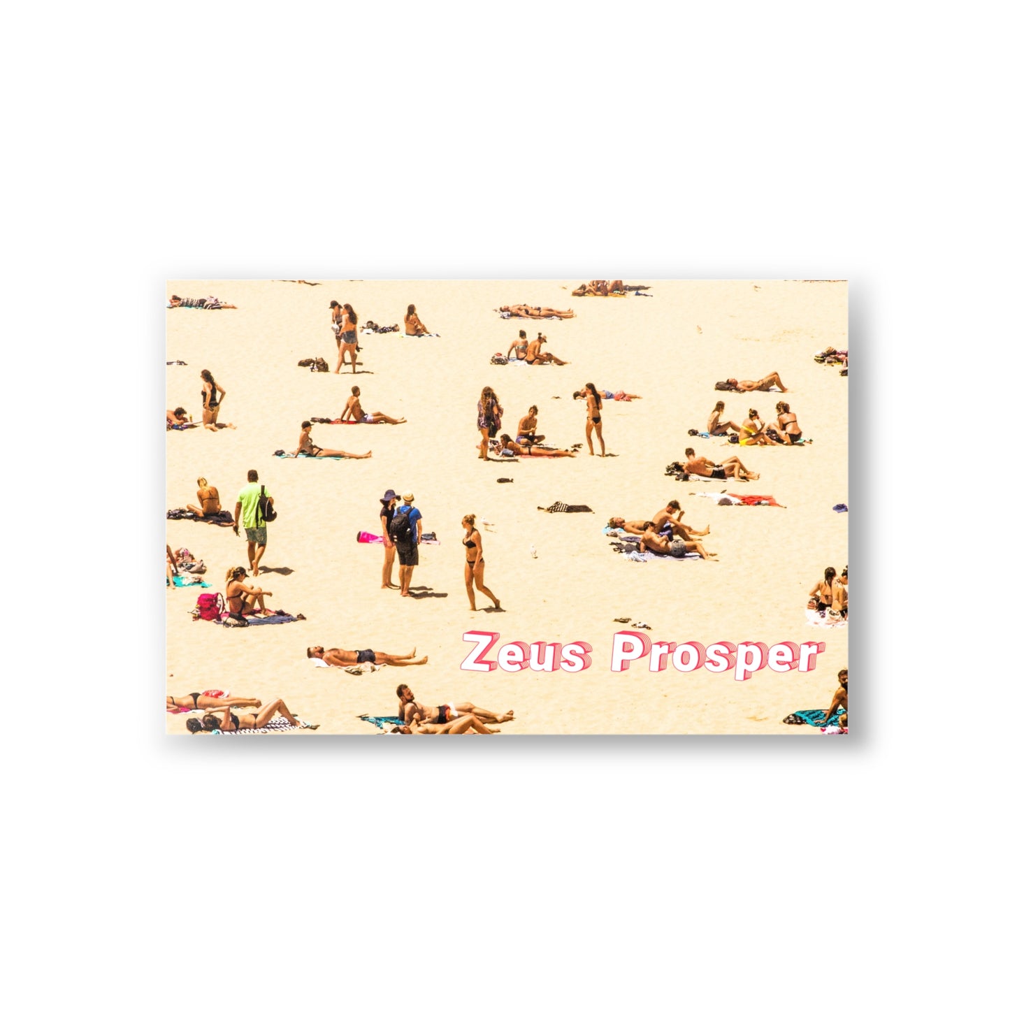 Zeus Prosper Summer Travel Postcards - Y2K Collection (10pcs)