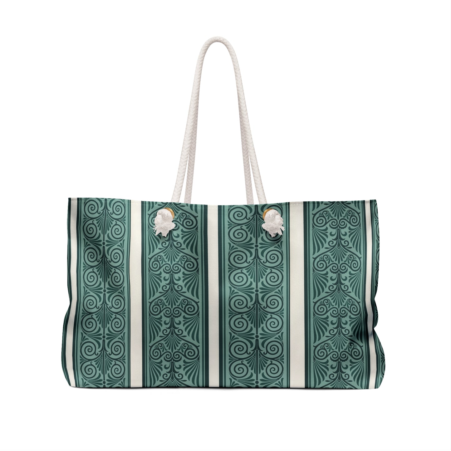 Greek Pattern Weekender Tote Bag from Zeus Prosper Summer Collection Ltd. ❤️ 🩵 🏖️