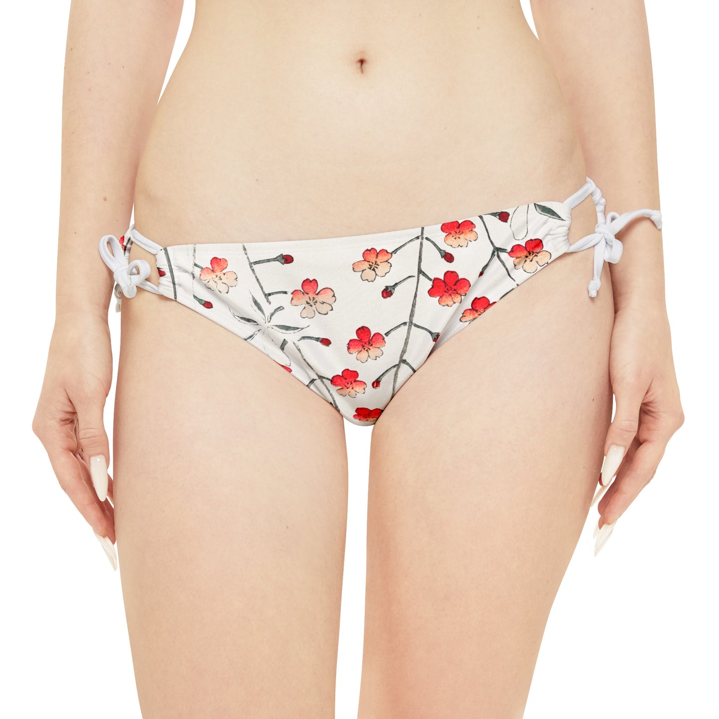 Red Flower Print Zeus Prosper Summer Collection Ltd. Bikini Set🌹