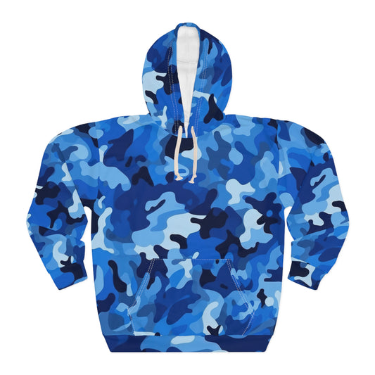 Blue Camo Hoodie