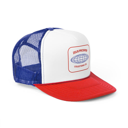 Red and Blue or Black Trucker Caps by Zeus Prosper Summer Collection Ltd.
