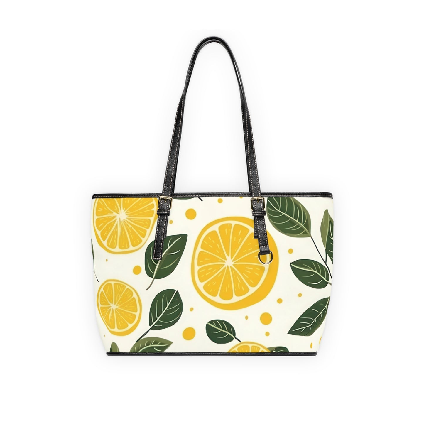 Lemon Leather Shoulder Bag