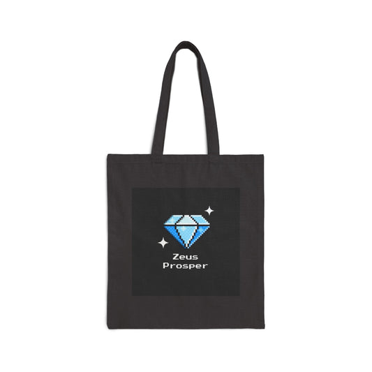 Y2K Zeus Prosper Cotton Canvas Tote Bag