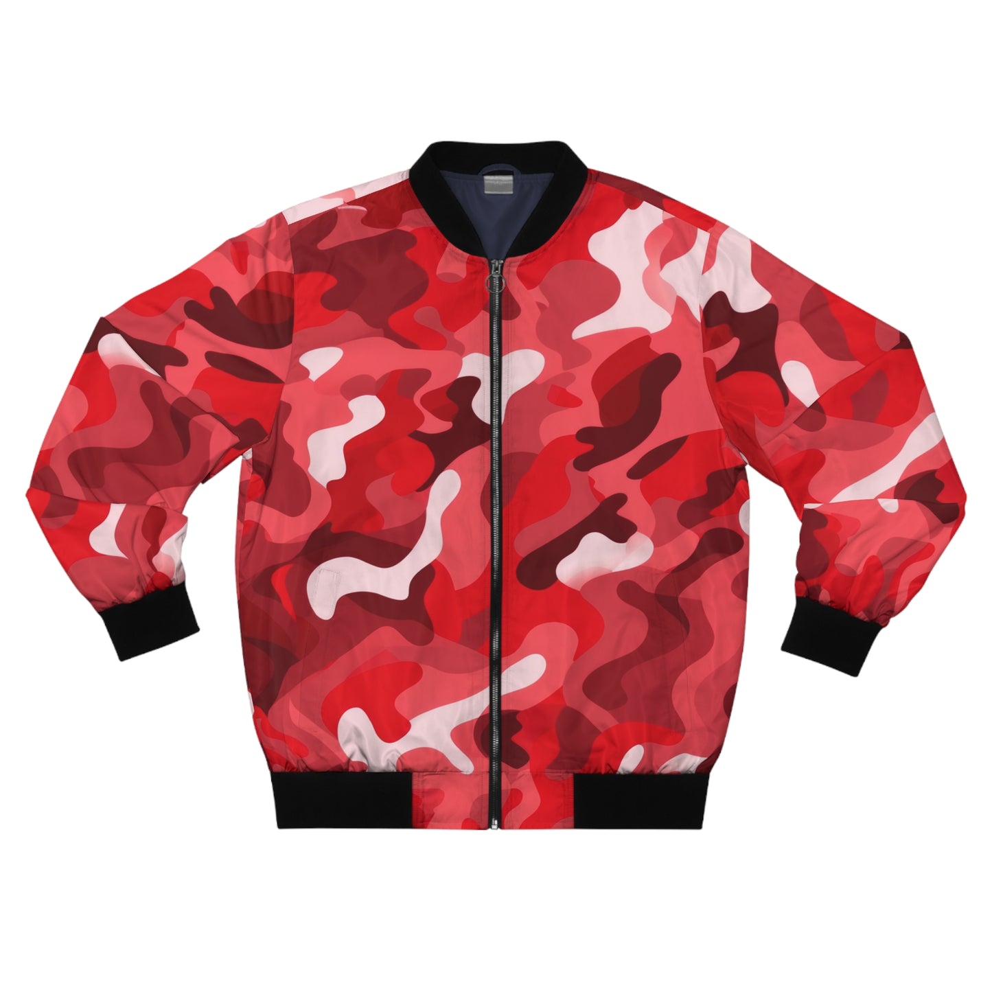 Red Camo Bomber Jacket