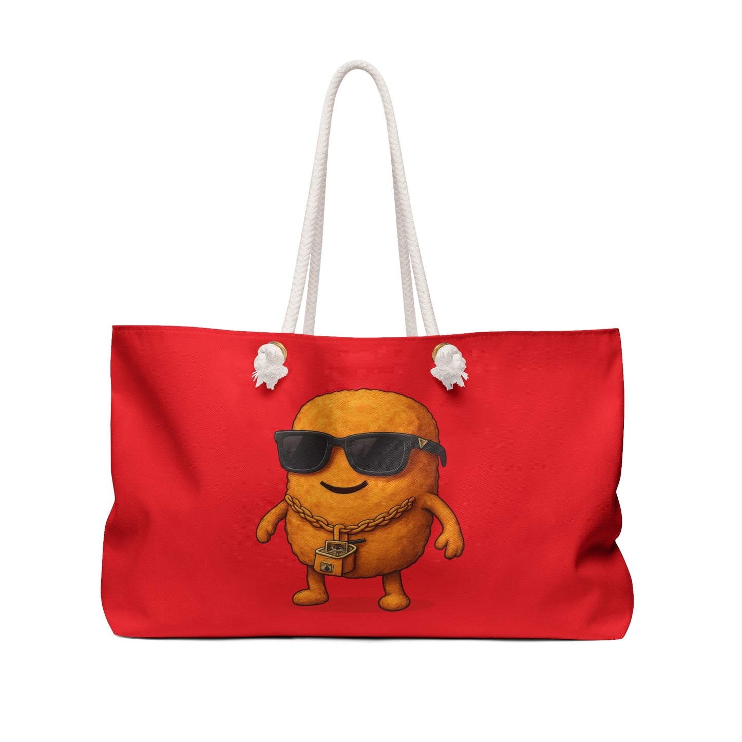 A Red Lil' Crispy Tote Bag