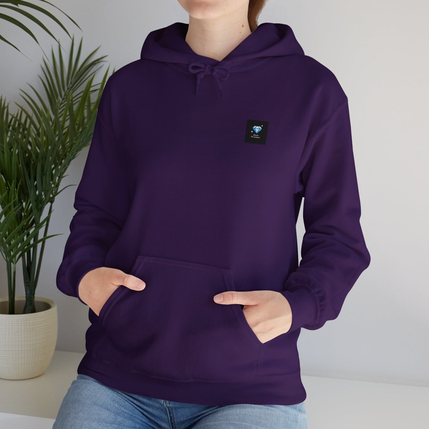 Purple Hoodie - Zeus Prosper Y2K Collection