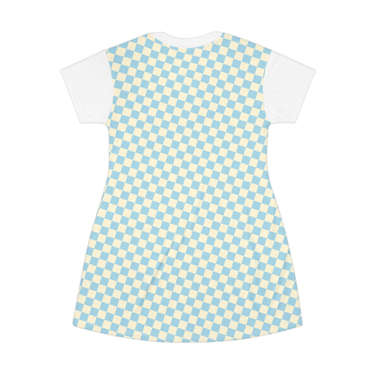 Checkered Party Y2K Summer Collection Ltd. Zeus Prosper T-Shirt Dress