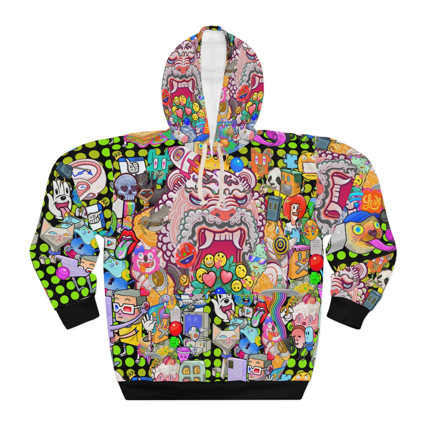 Black Wild Night Hoodie