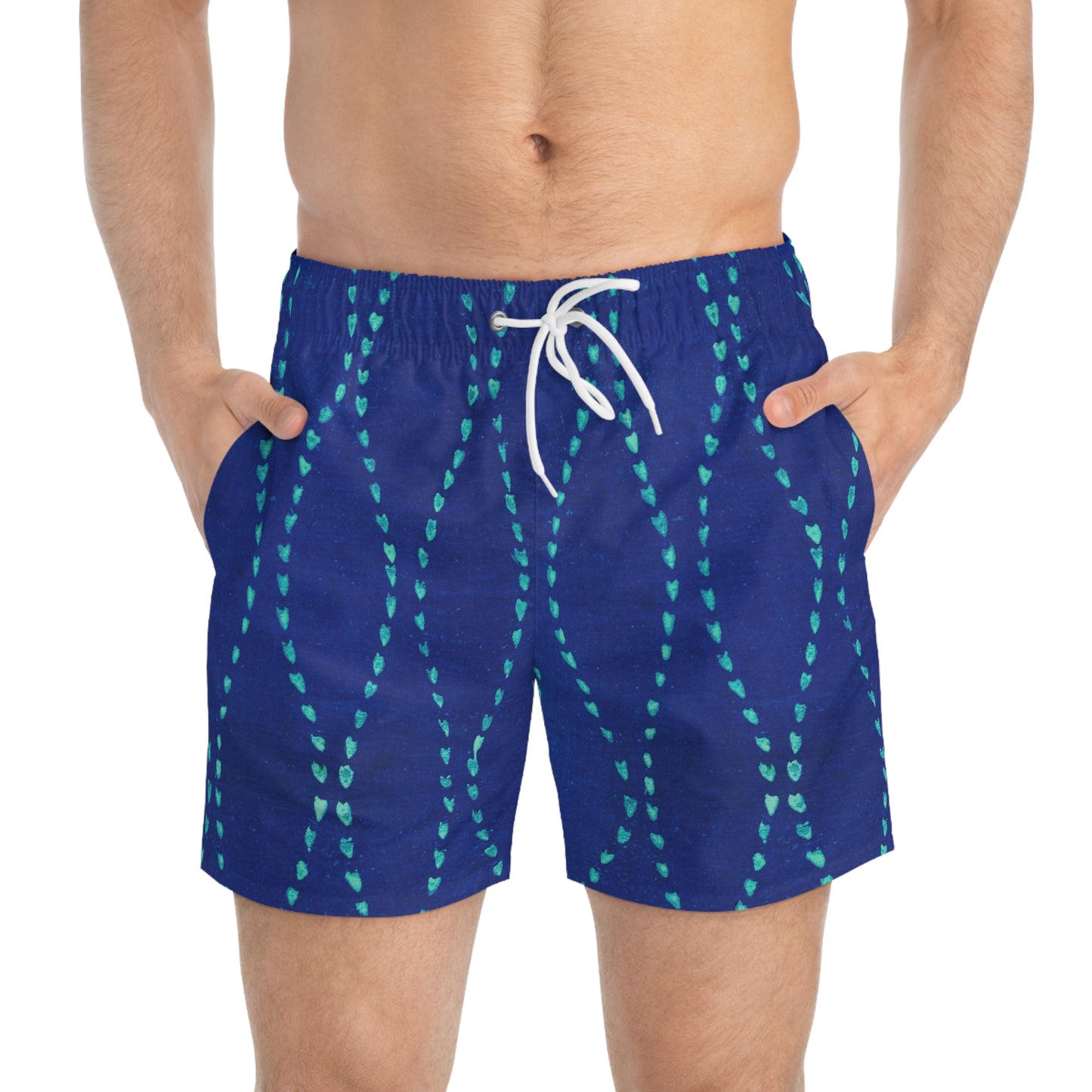 Blue Swim Shorts by Zeus Prosper Summer Collection Ltd.
