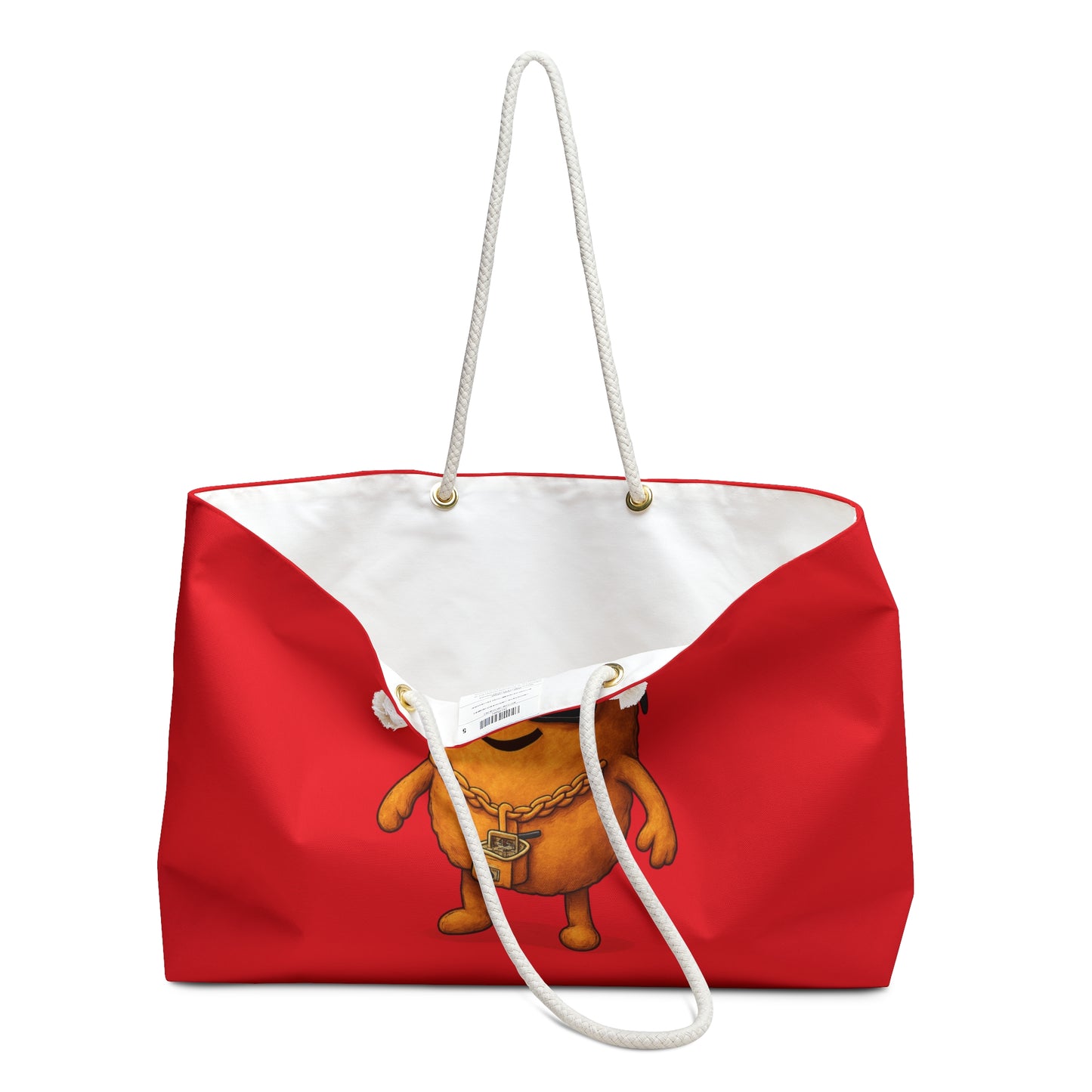 A Red Lil' Crispy Tote Bag