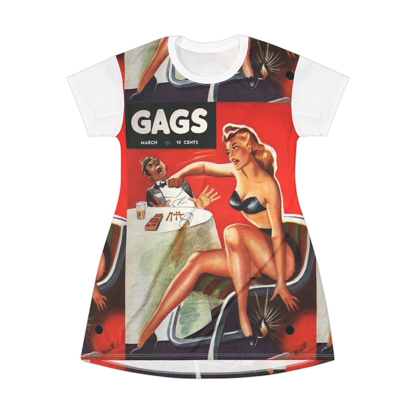 Femme Fatale - T-Shirt Dress