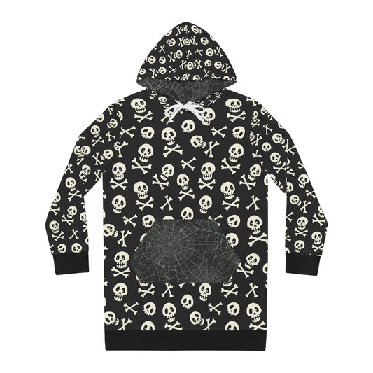Cozy Skulls Hoodie Dress
