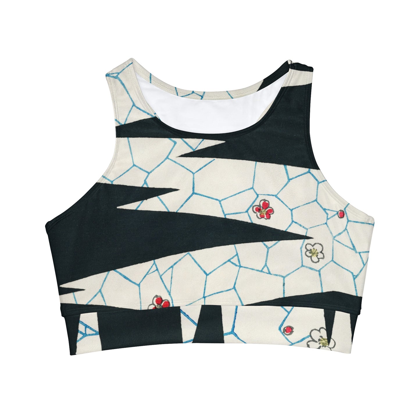 High Neck Crop Bikini Top from Zeus Prosper Summer Collection Ltd. 🏖️