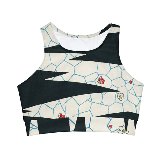 High Neck Crop Bikini Top from Zeus Prosper Summer Collection Ltd. 🏖️