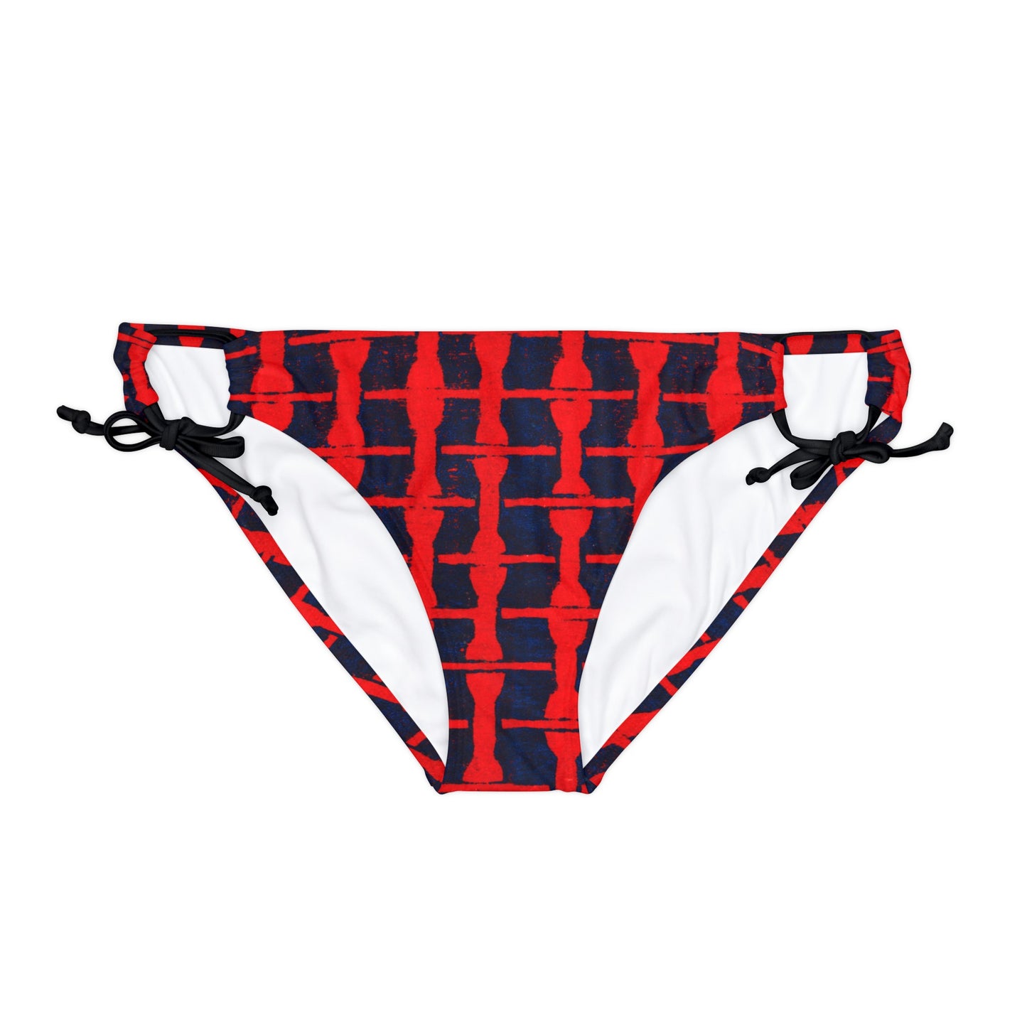 Loop Tie Side Bikini Bottom by Zeus Prosper Summer Collection Ltd.🏖️
