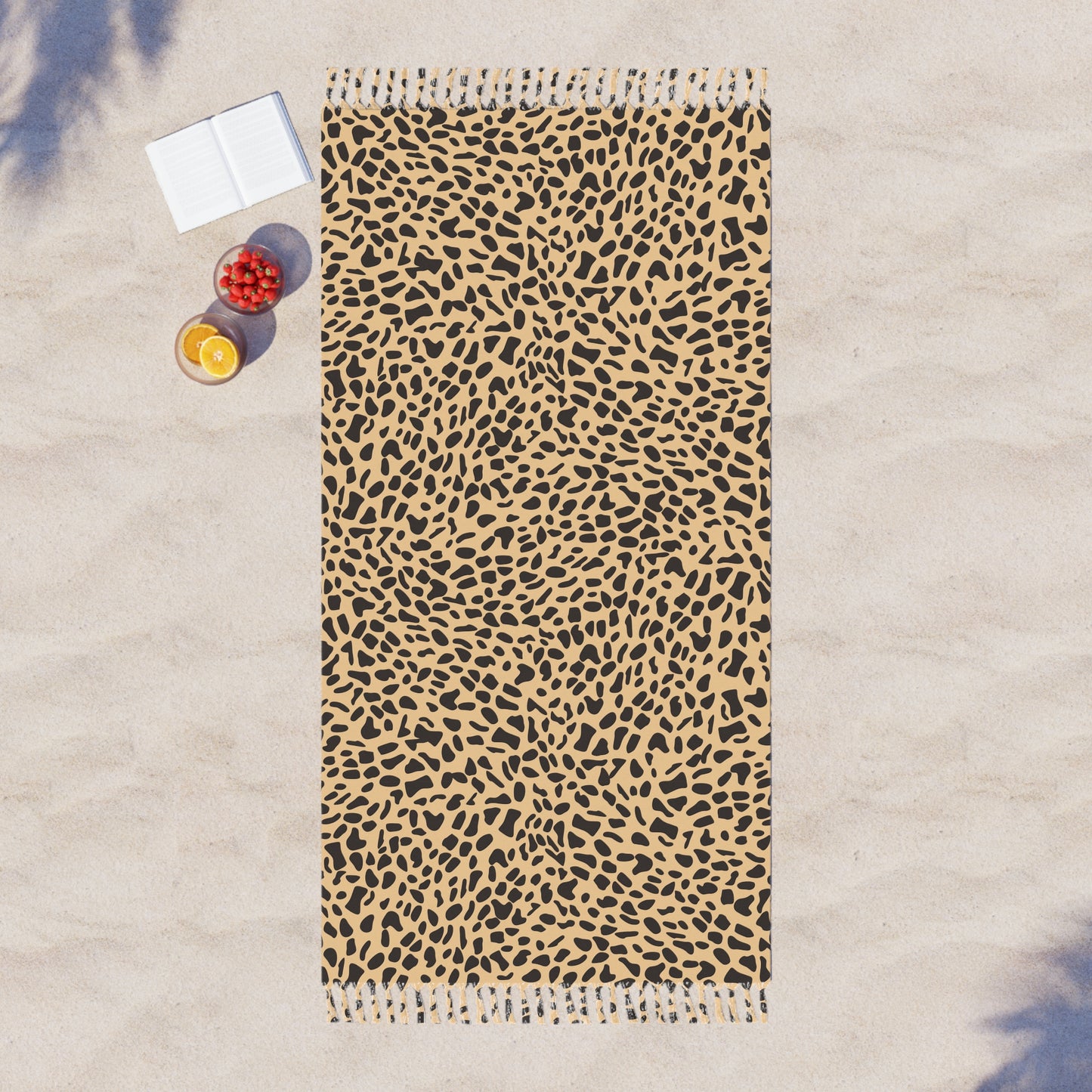 Leopard Print Boho Beach Cloth - By Zeus Prosper SC Ltd.🏖️
