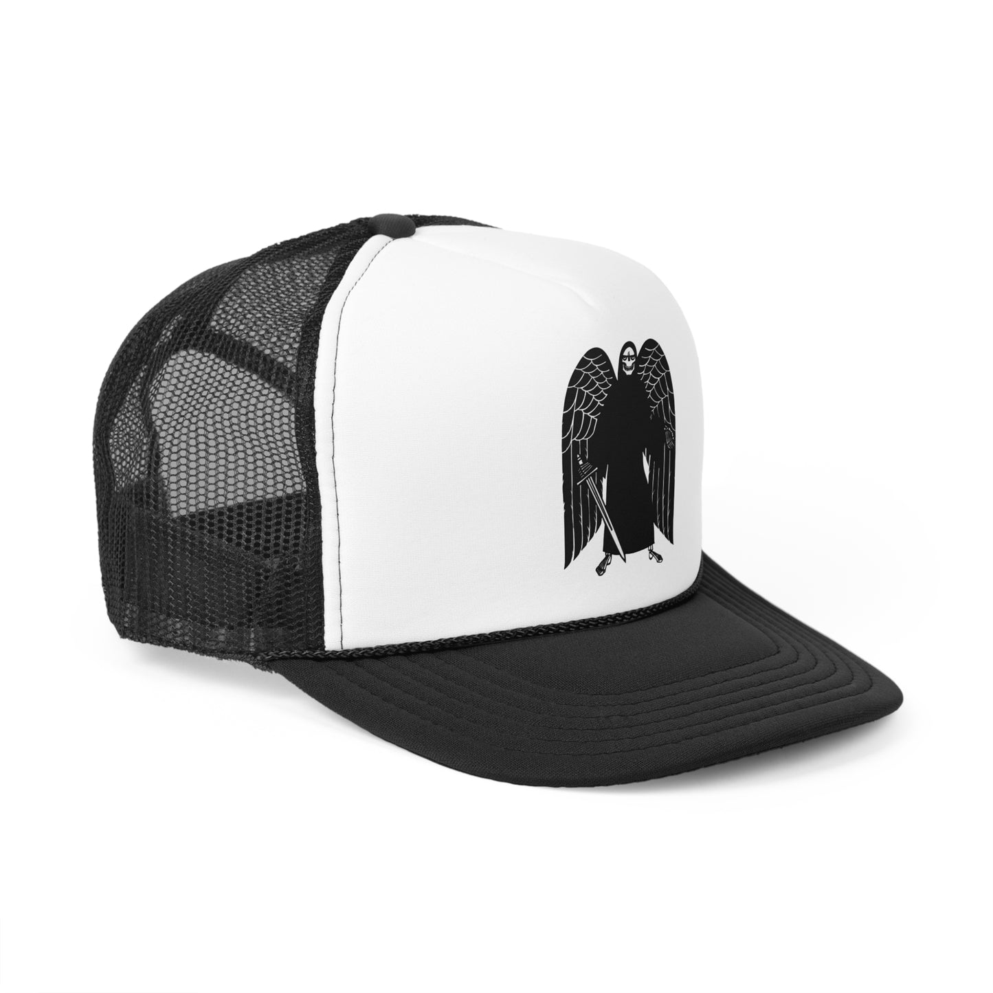 Angel of Death - Trucker Hat 1 - Angel Series by Zeus Prosper Ltd.🪽⚰️