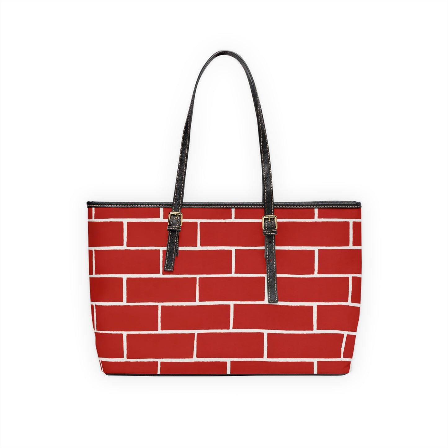 Leather Shoulder Bag - Brick's