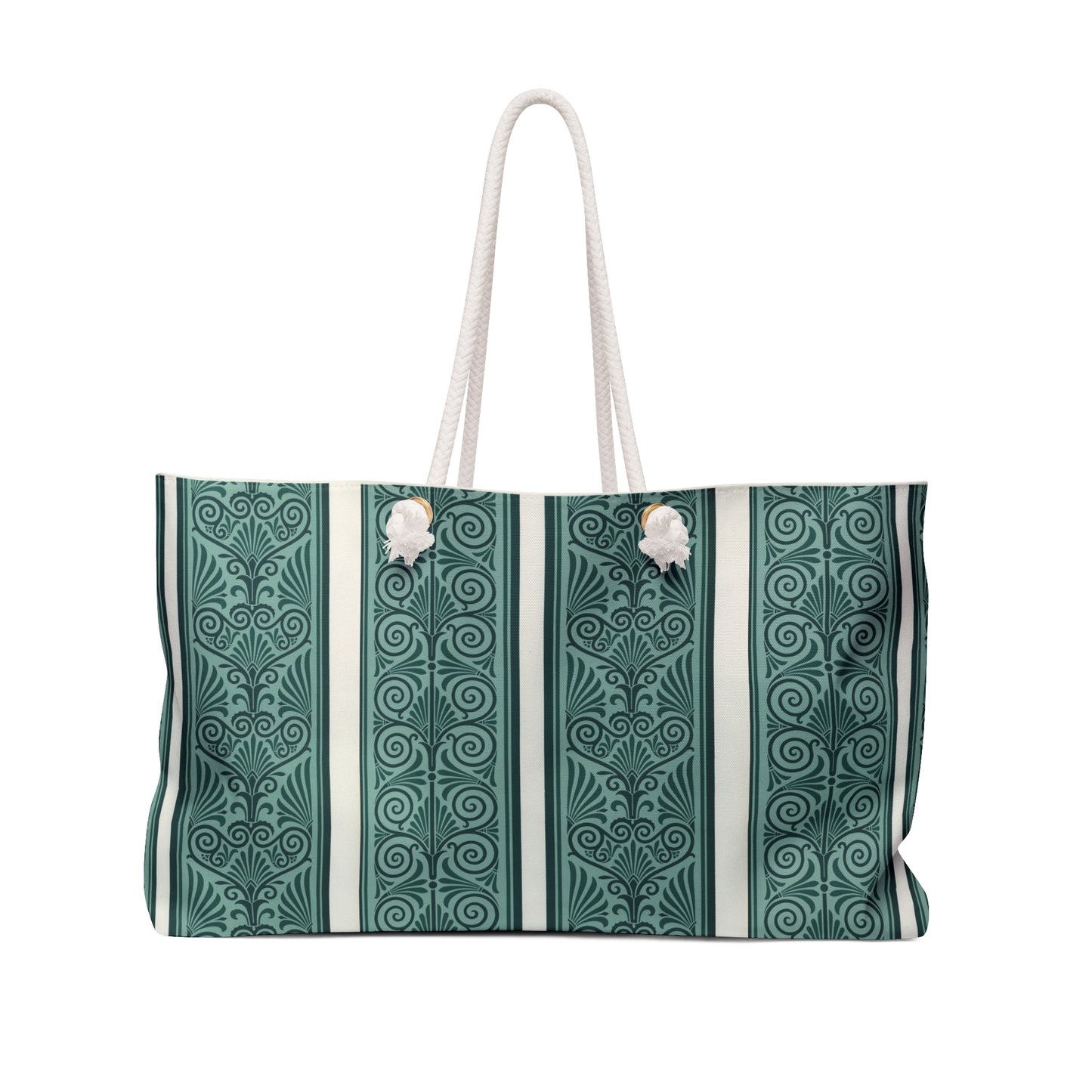 Greek Pattern Weekender Tote Bag from Zeus Prosper Summer Collection Ltd. ❤️ 🩵 🏖️