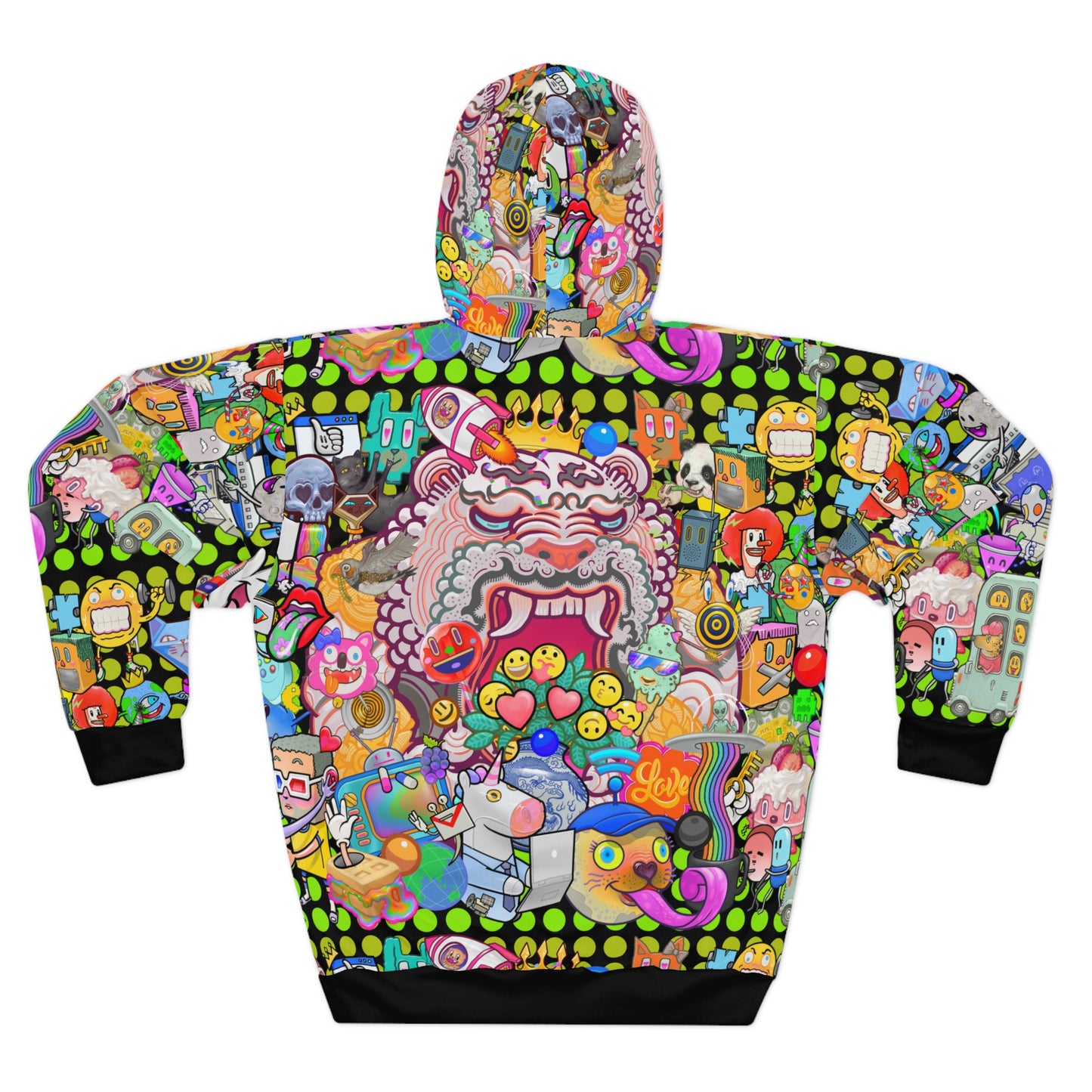 Black Wild Night Hoodie