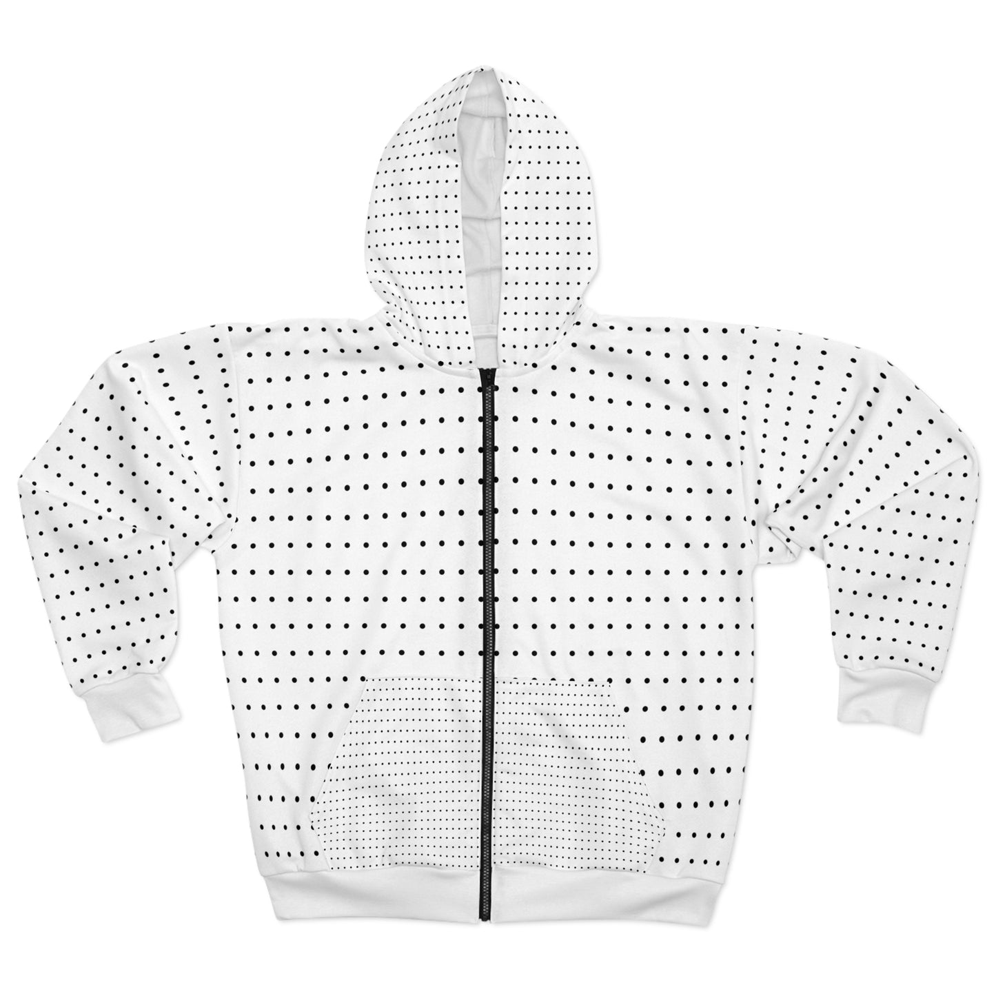 Dots - Zip Hoodie - Classic and Comfortable Design