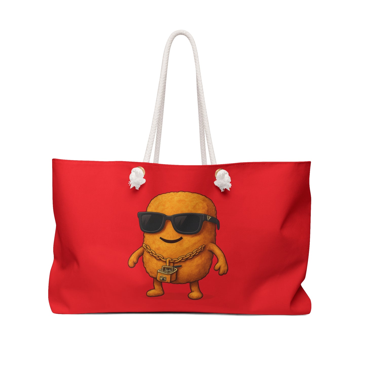 A Red Lil' Crispy Tote Bag