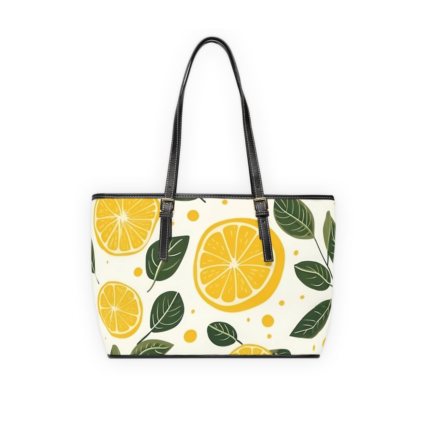 Lemon Leather Shoulder Bag