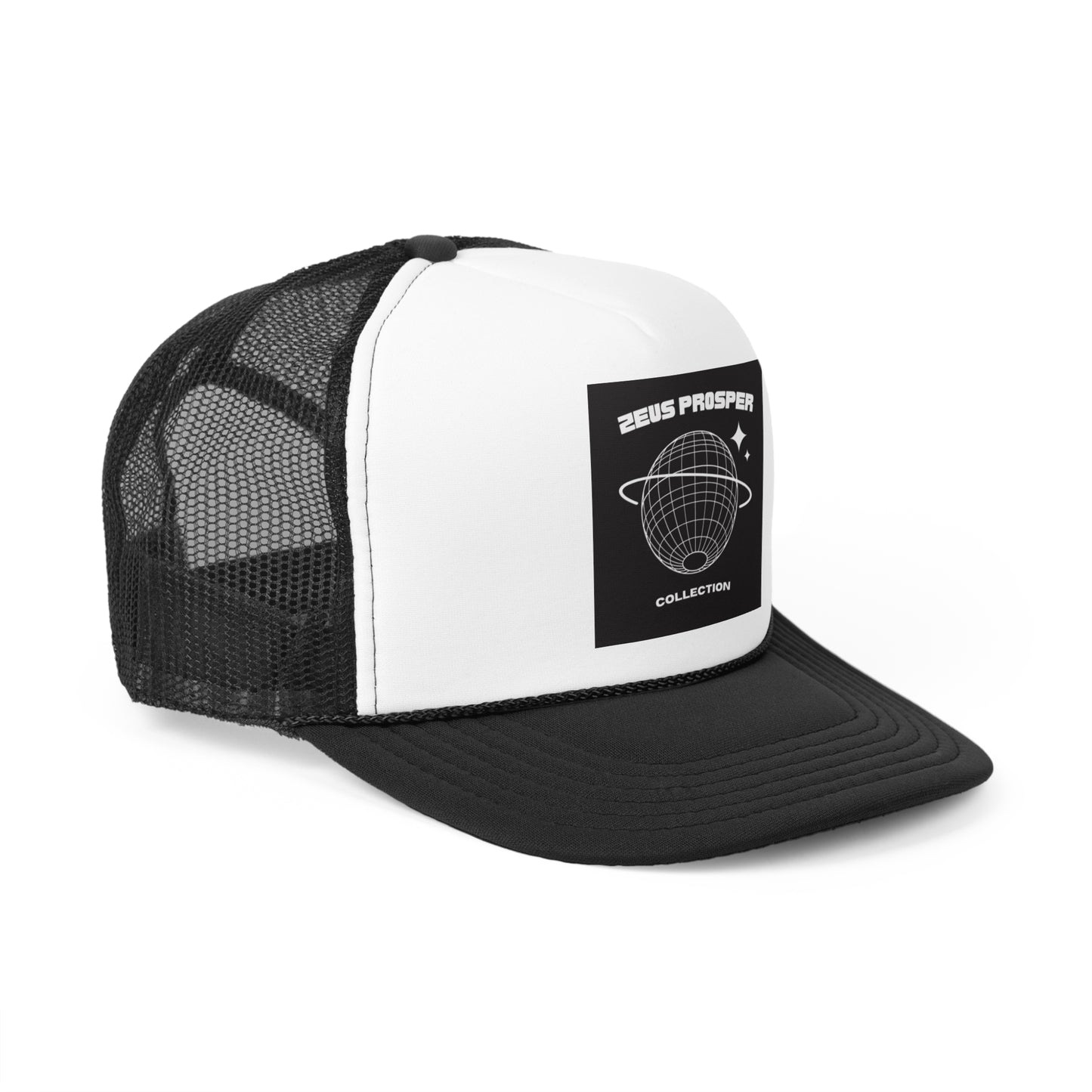 Black Zeus Prosper Y2K Collection Trucker Cap