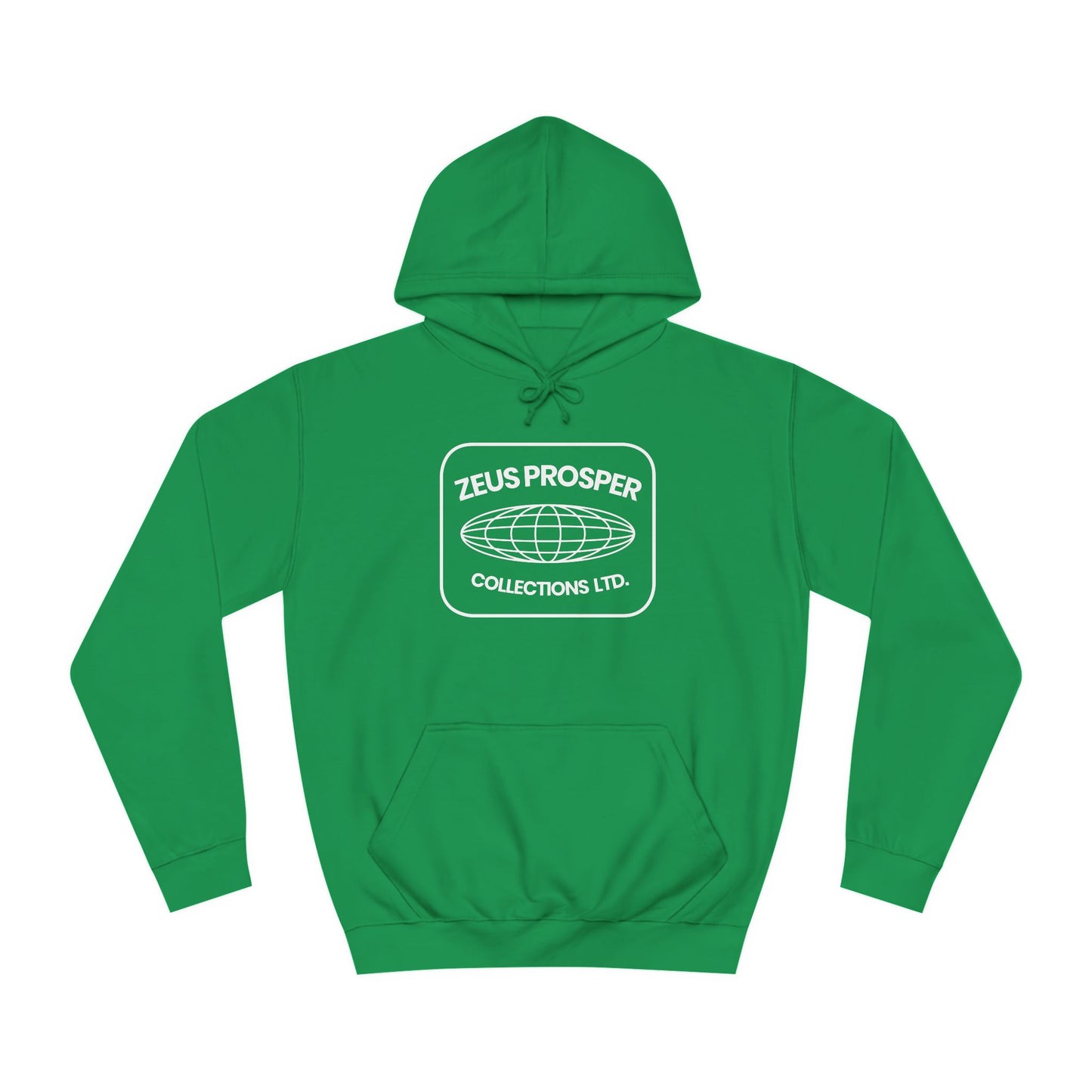 Zeus Prosper Green College Hoodie