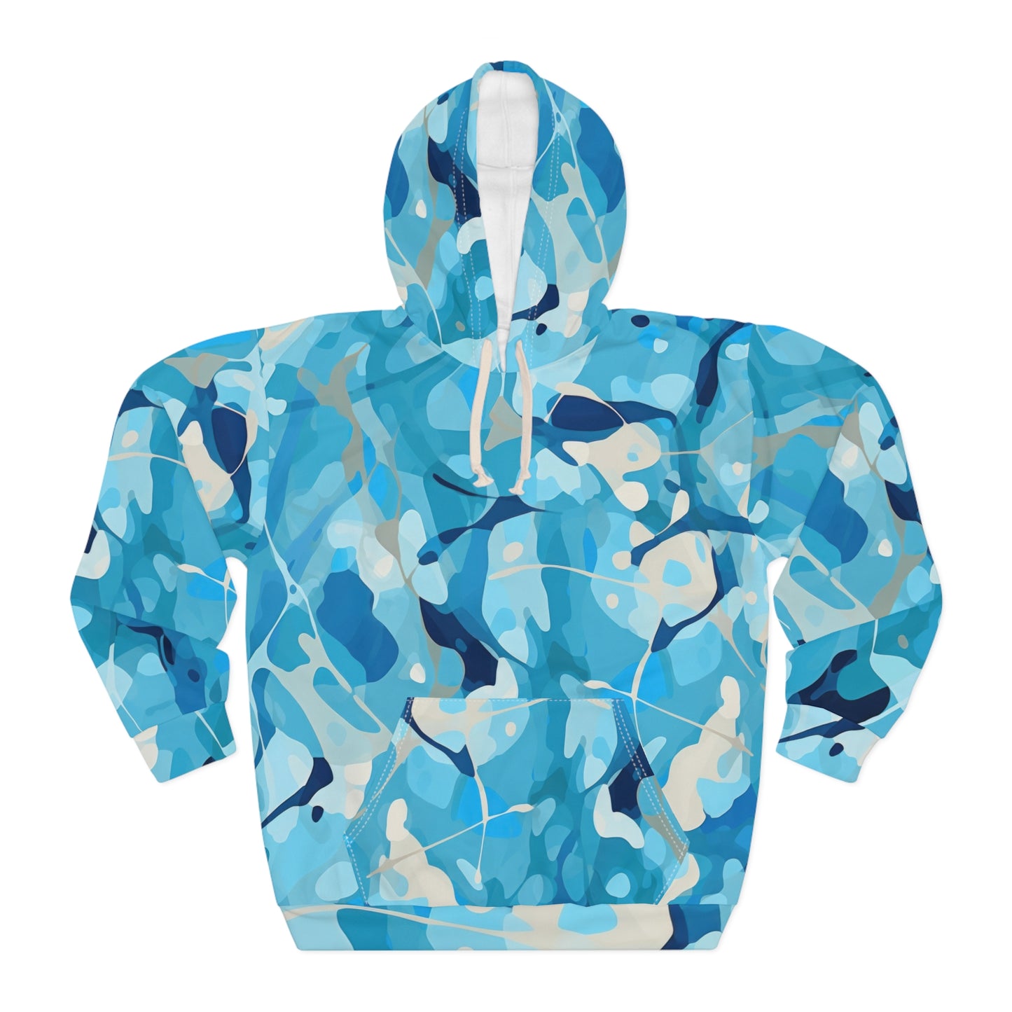 Blue Swim Hoodie