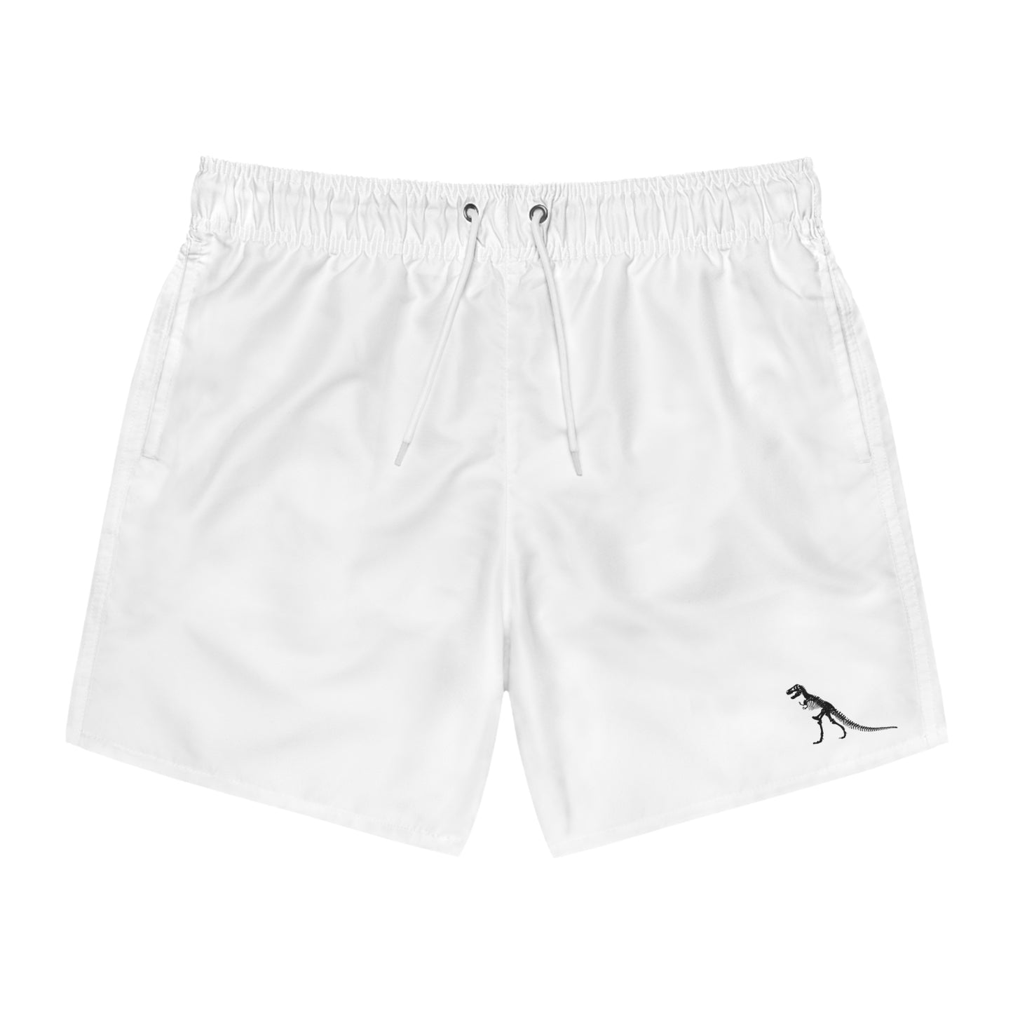 White Zeus Prosper Summer Collection Ltd. T-rex Swim Shorts