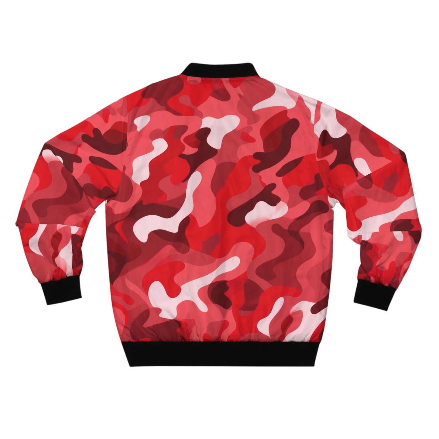 Red Camo Bomber Jacket