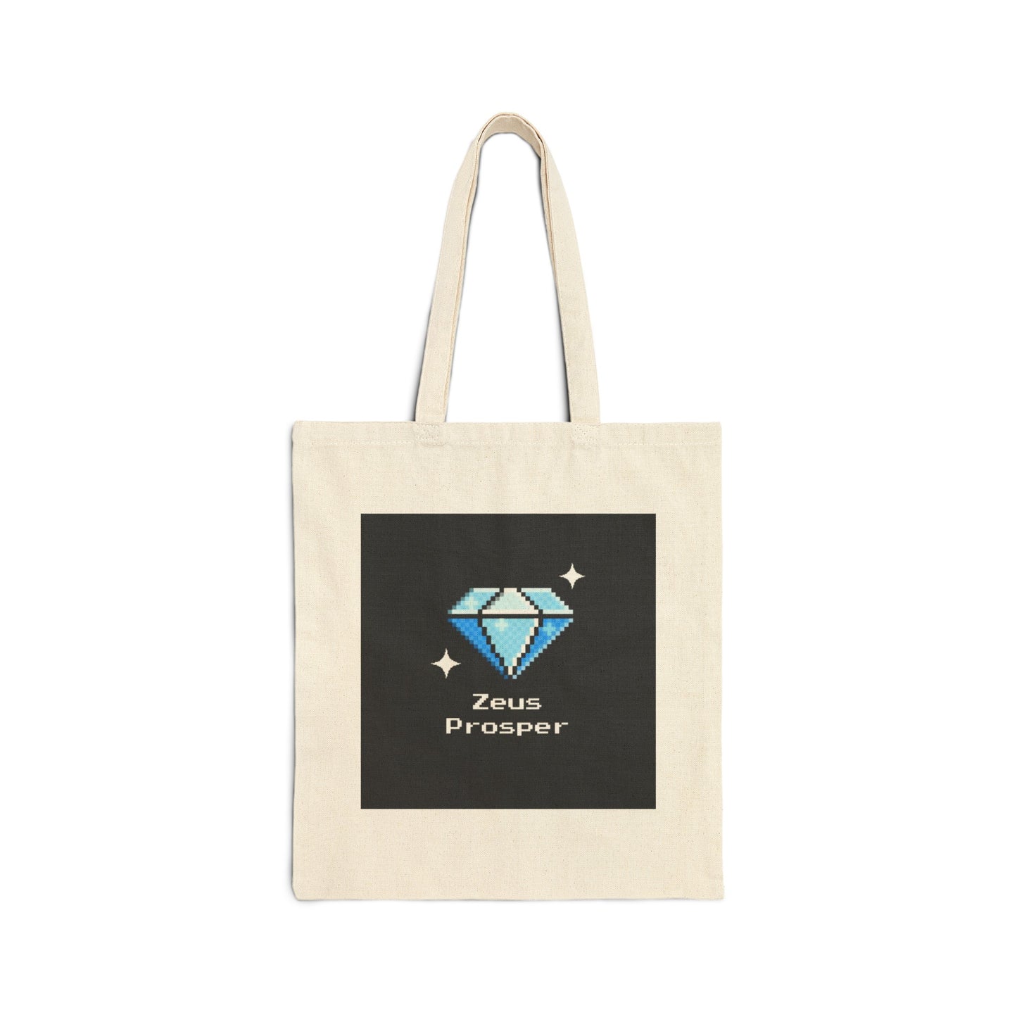 Y2K Zeus Prosper Cotton Canvas Tote Bag